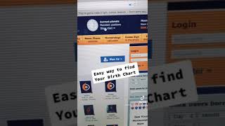 Easiest Way to look up your birth chart- free,no software- Astro-seek.com - don’t swap DNA ✌🏻😅🙏