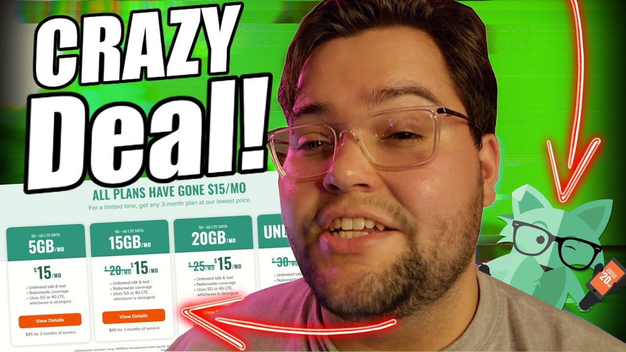 CRAZY Mint Mobile Deal! All Plan Prices Only 15!!! YouTube