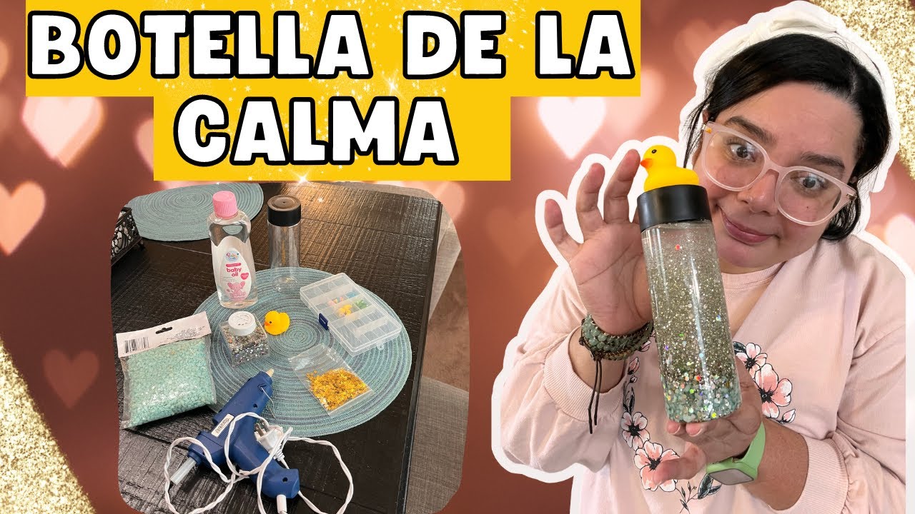 ✓ Cómo Hacer 5 BOTELLAS SENSORIALES para Calmar a los NIÑOS 👶 (Fácil y  Rápido) 