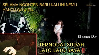 Malam Jum'at Malah Ketemu Hantu Wanita Cantik Mulus  Gunung Gede 50-50