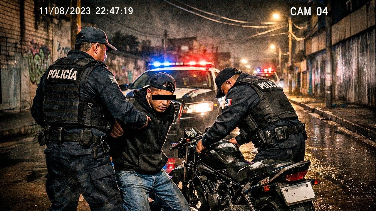 Motociclista es detenido en posesión de Motos Robadas, según las acababa de comprar...