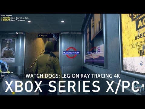 Watch Dogs: Legion PC vs. Xbox Series X at 4K