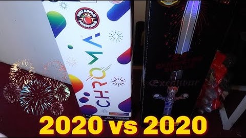💥 2020 Excalibur vs 2020 Chroma shells 🌈