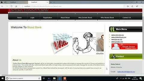 Online Blood Bank Management System