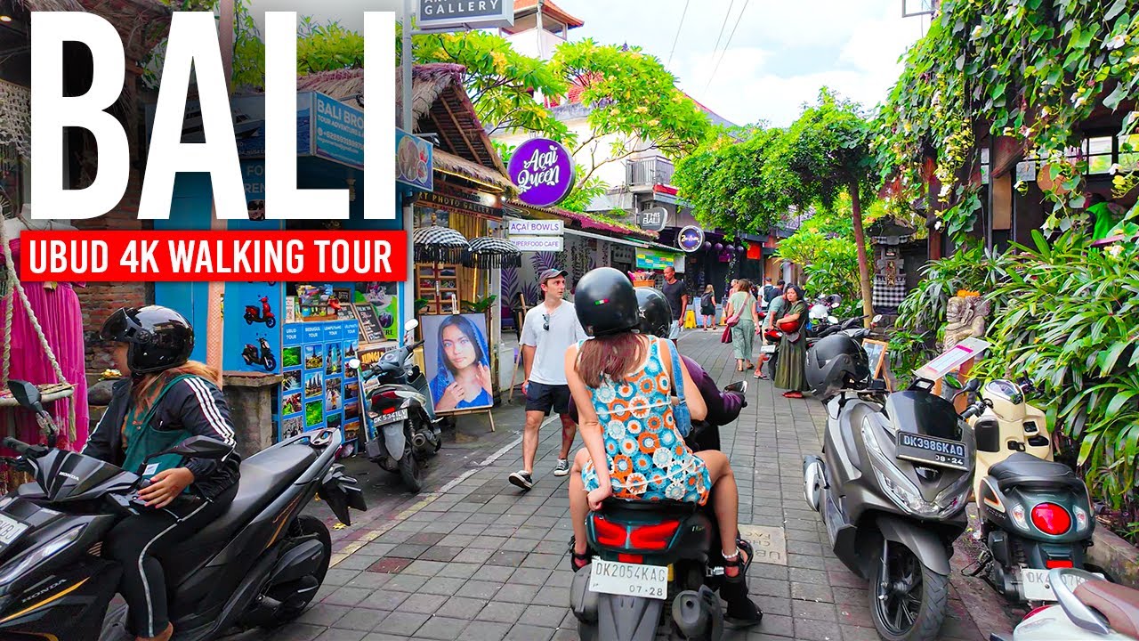БАЛИ, Индонезия 🇮🇩 Исследуем рай – Храмы, Пляжи и Культура | Пешеходный тур 4K