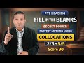 PTE Reading Fill in the Blanks Score High Using Collocations | Edutrainex PTE