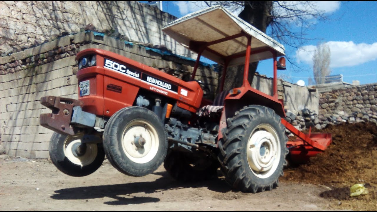 KEPÇE ŞAHLANDIRIYOR!!! TARLAYA GÜBRE ÇEKİYORUZ || NEW HOLLAND 50C