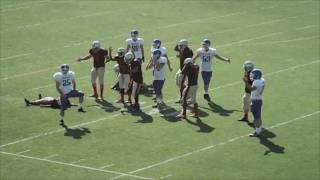 Make a wish kid gets tackled