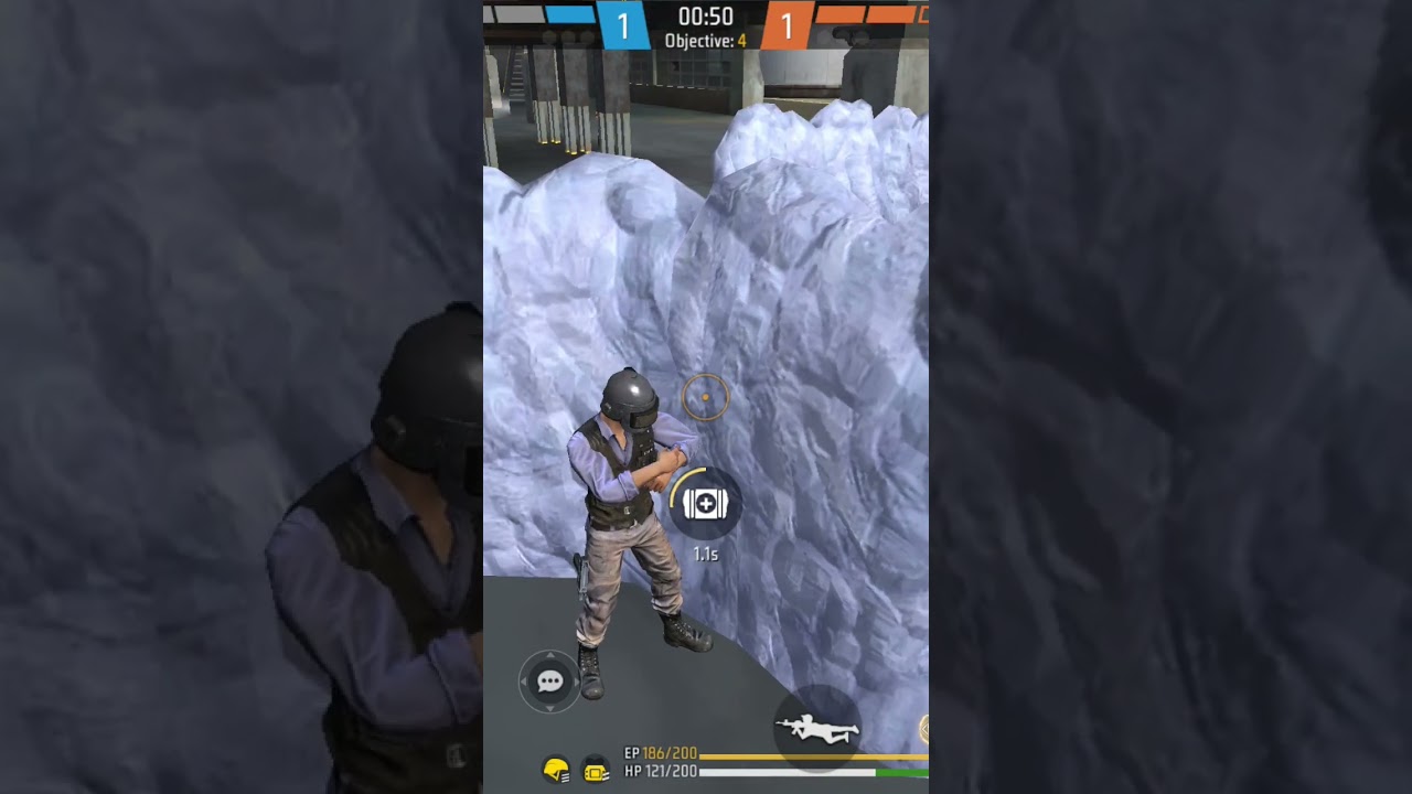 free fire xm8 1vs4 op gameplay 😍