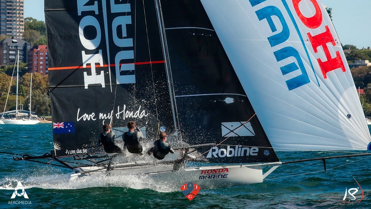 Live from Onboard SMEG 18ft Skiff -  Race 5 & 6 A J Reynolds Trophy