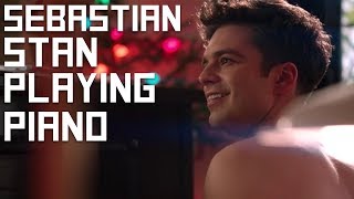 Sebastian Stan Playing Piano in "Political Animals" (as TJ Hammond)