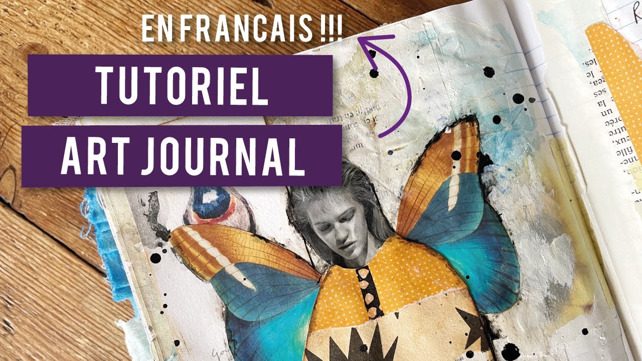 TUTO | Une page d’art journal toute simple