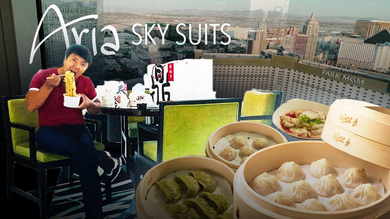 Aria SKY SUITES Review & Trying LAS VEGAS Din Tai Fung! | Strictly Dumpling