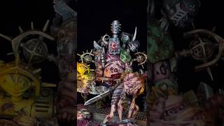 Boxcutter Of Nurgle/Techno-Lord of Pollution - Warhammer 40K - Painting/Kitbash/Conversion Showcase!