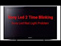 Sony led 2 time blinking, Sony led me 2 bar blinking ho rhi hai, led tv #repair #bharatrajebaba