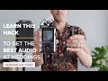 Learn This Hack to Get the Best Audio at Weddings – Tascam DR-44WL