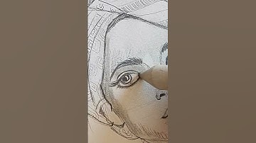 Krishna Sketch #trending #shorts #drawing #krishna #viral