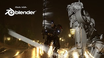 Transformers Blender 3D Animation Test