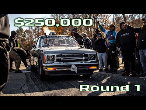 $250,000 Race! The GapTrain Was Flying in Round 1 at "The Come Up" The Biggest Small Tire Race Ever!