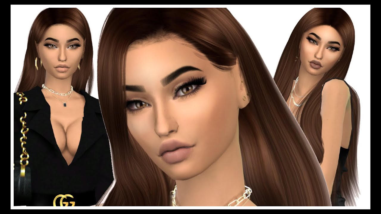 Kazakh Inspired Sim - Sims 4 CAS + CC Folder & Sim Download - YouTube