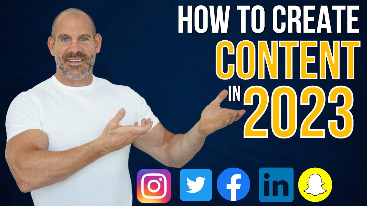 How to create content in 2023 - YouTube
