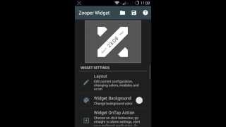 How To Use Zooper Widget