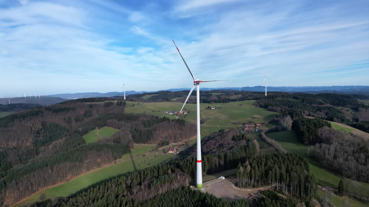 Repowering Windpark Freiamt - beide E-138 sind fertig errichtet + Bauvorbereitung E-175 (Biederbach)