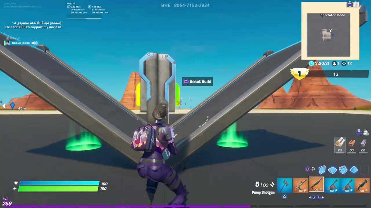Fortnite Bhe build fights glitch YouTube