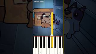 Pug Gets His Friend Back @dude.dans_ - Piano Duet