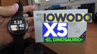 IOWODO X5 ⌚🔴| Review UNBOXING del mejor smarwatch CALIDAD PRECIO Amazon  2022 ✓ - YouTube