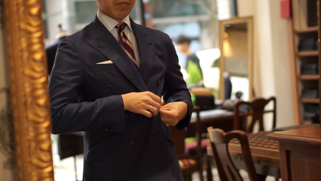 Paul Smith TRABALDO TOGNA esrratoメンズスーツ オーダースーツ納品例】TRABALDO TOGNA - estrato - Super120's - 280g