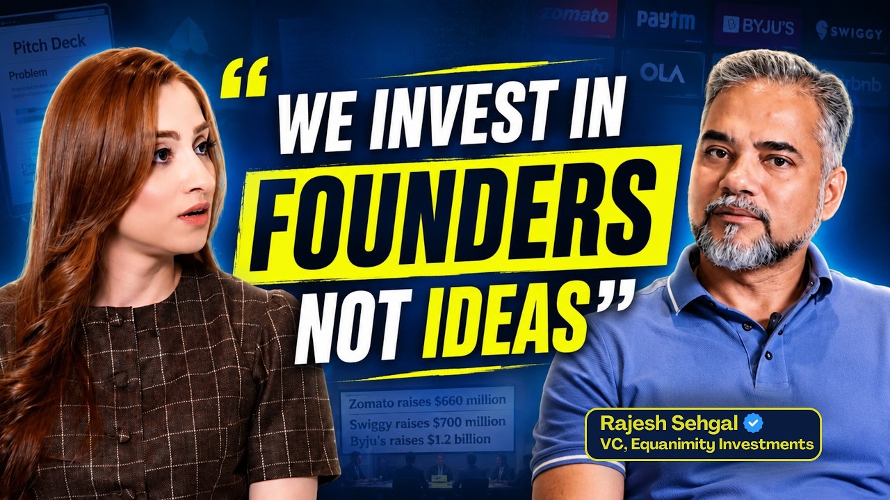 What Gets You Funded (And Why VCs Reject Most Founders) Ft.Rajesh Sehgal | EP06 | Adhunika Singh