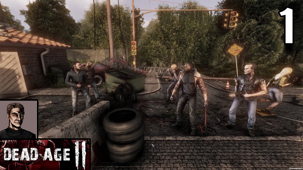 ZOMBIES, TRAITORS AND MOLOTOV COCKTAILS - Let's Play Dead Age 2 - Part 1