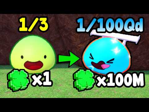 Went From Noob To Master In ROBLOX SLIME RNG!