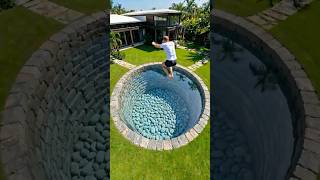 Is This Backyard Hole REALLY Bottomless?! 😳