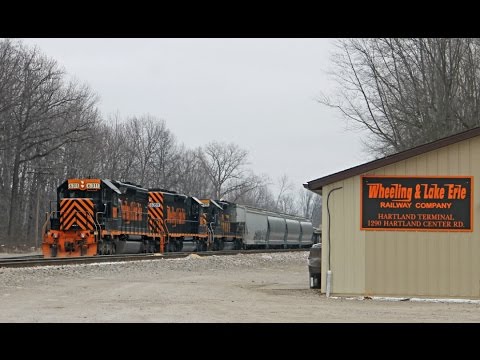 Wheeling & Lake Erie Railroad: The Chase From Spencer to Hartland! - Wheeling & Lake Erie Railroad: The Chase From Spencer to Hartland!
