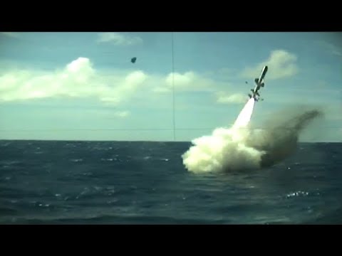 Navy Attack Submarine Strikes Decommissioned Ship with Anti-Ship Missile, Torpedo