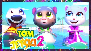 [CORRIDA VELOZ DE JETSKI] No Talking Tom Jetski 2 Gameplay Android /iOS - CORRIDA DO OURO screenshot 5