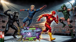 WWE 2K26 Tag Team Wrestling - The Unofficial SuperHero & Villian World Championships 2026, Match 1  screenshot 5