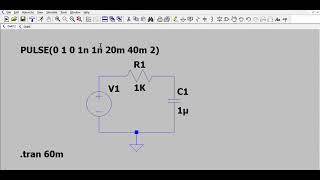 RC analysis Transient AC small Signal   DC operating point using LTSpice