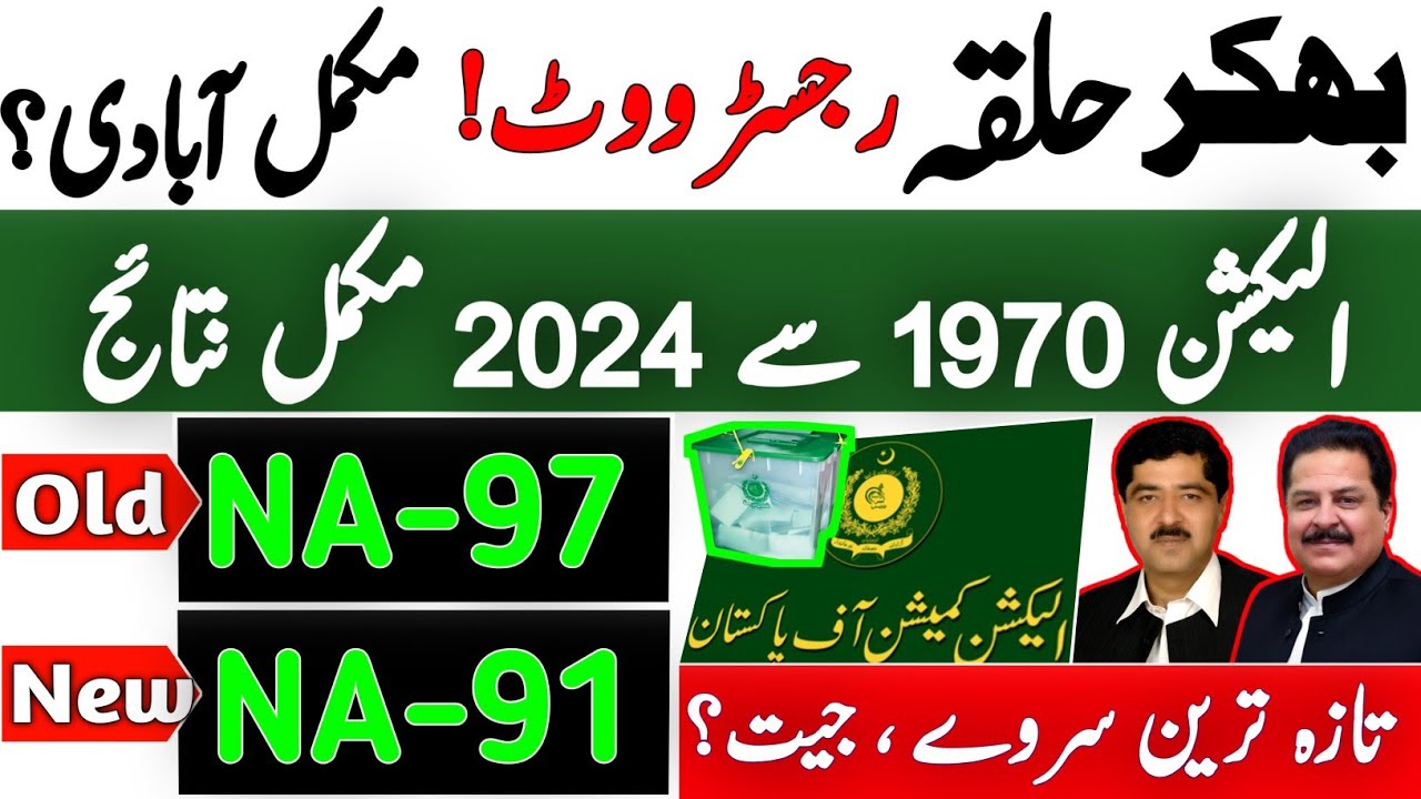 NA-91 bhakkar | na-91 bhakkar election result 2024 | na 91 bhakkar election results today