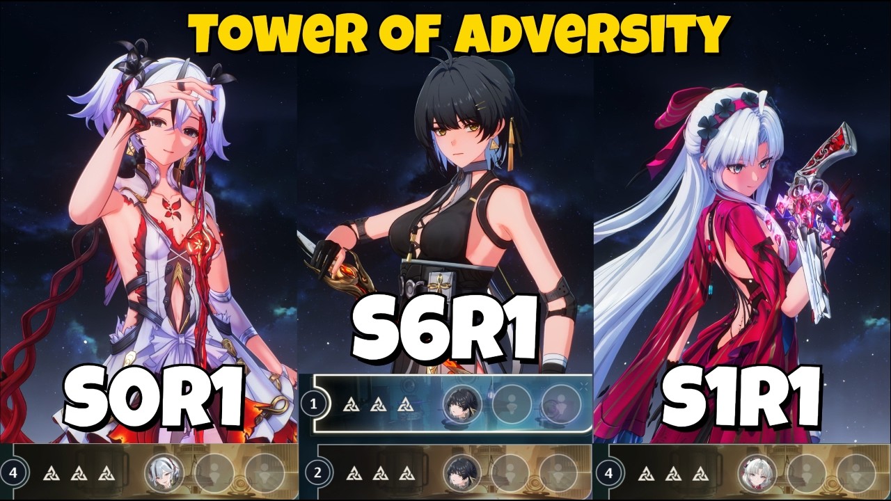 SOLO Tower of Adversity 2.1  -  Camellya | Rover | Carlotta - Wuthering Waves