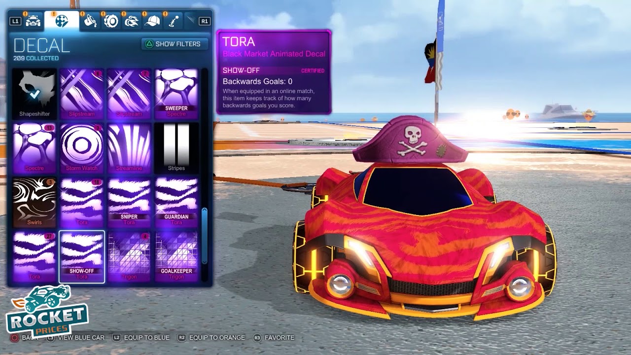 All Black Market Decal Prices