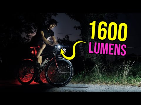 Lampe éclairage vélo - Lumière puissante de route pour vélo