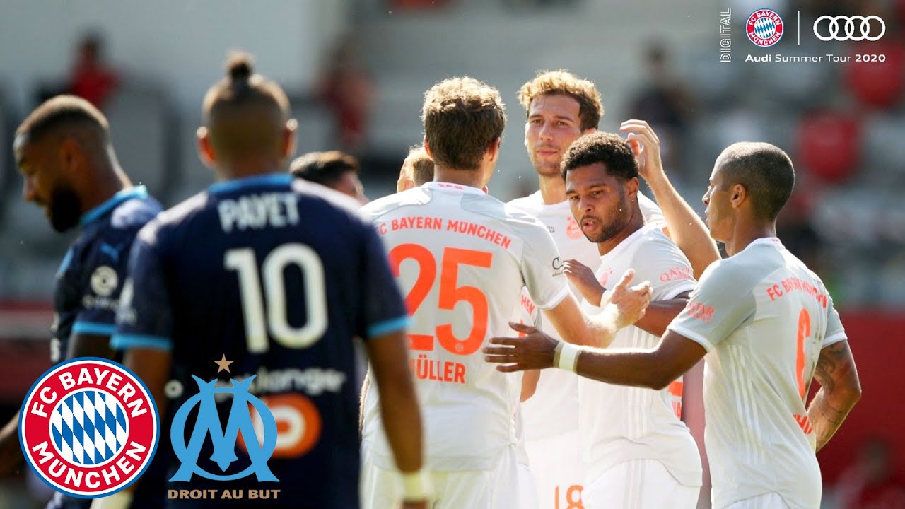 Nice Serge Gnabry Dribbling Goal For The Win Fc Bayern Vs Olympique Marseille 1 0 Highlights Youtube