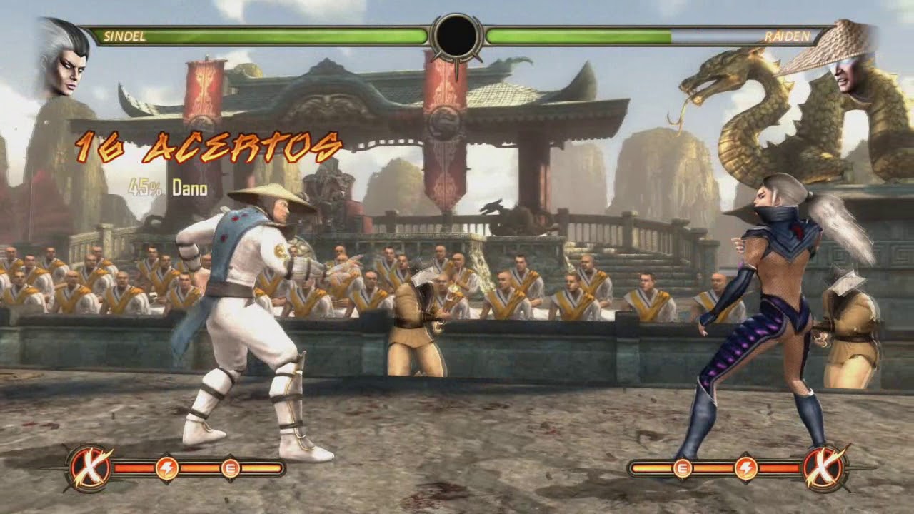 MORTAL KOMBAT 9  COMBOS VIDEO