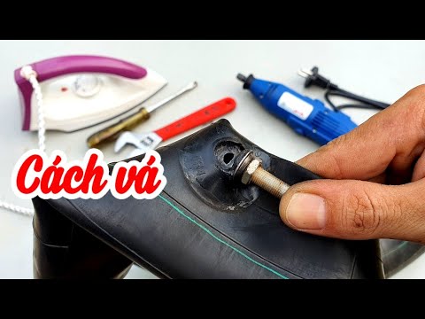 Video Cách vá săm xe , chân van bị gẫy | XM24h - youtube