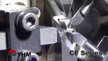 CNC Spring Machine CF-310 - 0.4mm Compression Spring - YHM