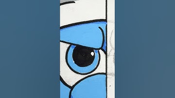 Smurfs Movie 😱 #art #shorts #smurf