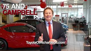 Toyota's Are Back At Toyota of Richardson